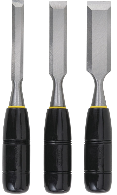 STANLEY 16-150 Chisel Set, 7-3/4 in L Dimensions, 3-Piece