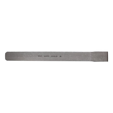 Mayhew 34502 Flat Utility Chisel, 1-1/8 in Tip, 12 in OAL, High Carbon Molybdenum Steel Blade