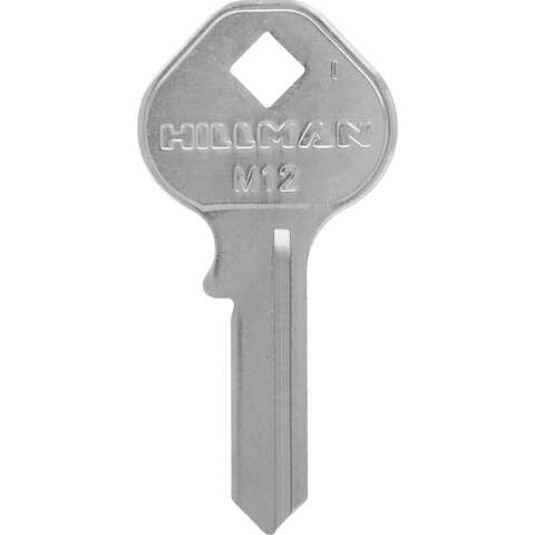 Hillman Padlock Universal Key Blank Single, Pack of 10