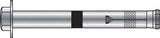 HILLMAN 3/8 in. D X 2-1/4 in. L Steel Hex Head Sleeve Anchors 20 pk