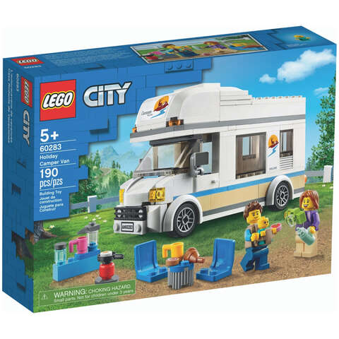 LEGO City Holiday Camper Van Plastic Multicolored 190 pc