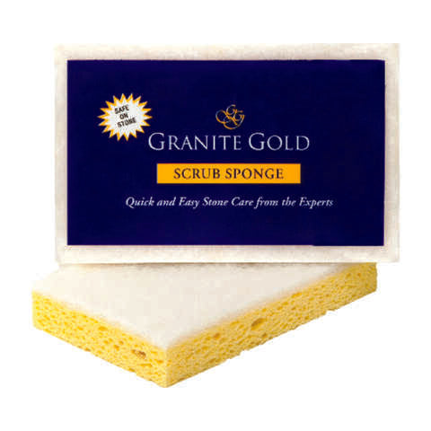 Granite Gold Delicate, Light Duty Scrubber Sponge For Granite 1 in. L 1 pk, Pack of 12