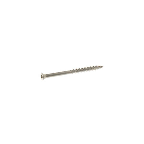 Grip-Rite PrimeGuard Max No. 7 wire X 3 in. L Gray Star Trim Head Deck Screws 1 lb 98 pk, Pack of 6