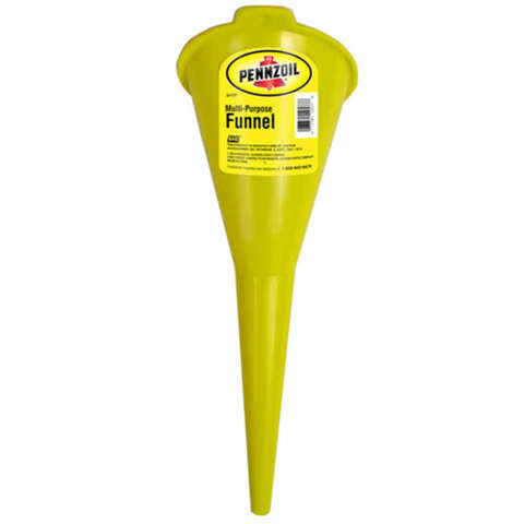 Pennzoil Yellow 15.3 in. H Polypropylene Funnel, Pack of 6