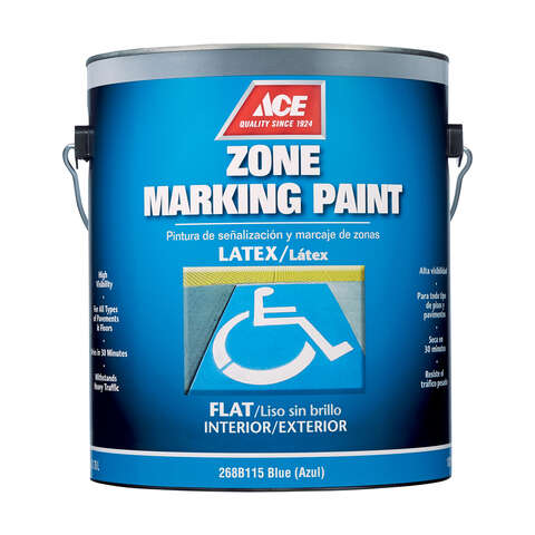 Ace Blue Zone Marking Paint 1 gal, Pack of 2