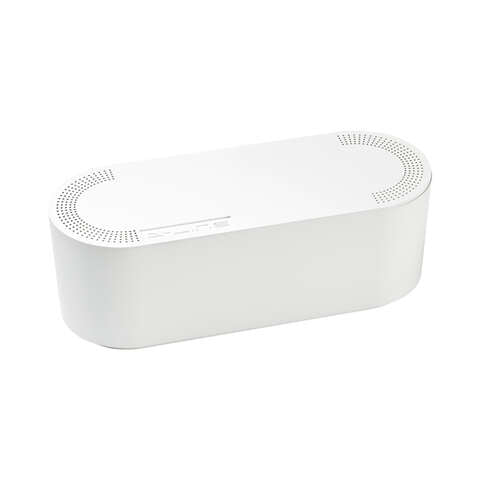 D-Line 12.75 in. L White ABS Cable Organizer Box