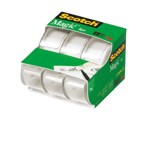 Scotch Magic 3/4 in. W X 300 in. L Tape, Pack of 6