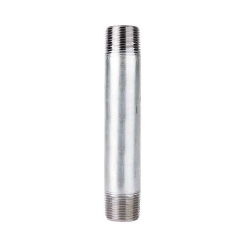 STZ Industries 1-1/4 in. MIP each X 1-1/4 in. D MIP Galvanized Steel 7 in. L Nipple