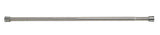 iDesign Shower Curtain Rod 42 in. L Satin Brushed Silver