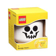 LEGO Skeleton Storage Head ABS/Polypropylene White 1 pc