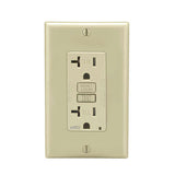 Leviton Decora 20 amps 125 V Ivory AFCI Outlet 5-20R 1 pk