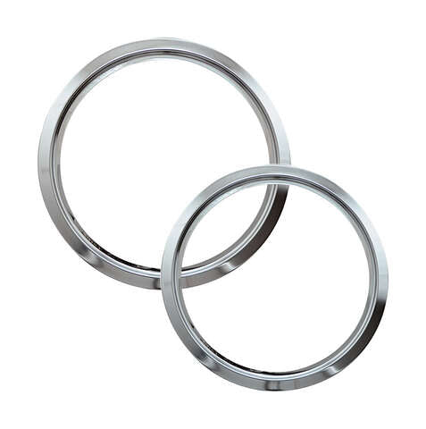 Range Kleen Chrome Trim Ring 8 in. W X 10.25 in. L