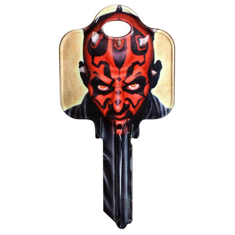 HILLMAN Star Wars Darth Maul House/Padlock Universal Key Blank SC1 Single, Pack of 5