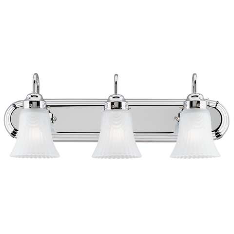 Westinghouse 3-Light Chrome Wall Sconce