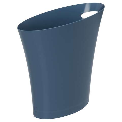 Umbra 2 gal Blue Polypropylene Modern Trash Can, Pack of 6