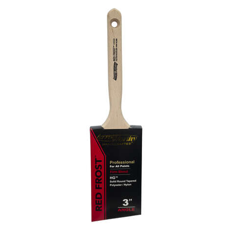 ArroWorthy Red Frost Professional 3 in. Firm Angle Paint Brush