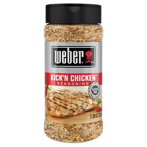 Weber Gluten Free Kick'N Chicken Seasoning 11 oz