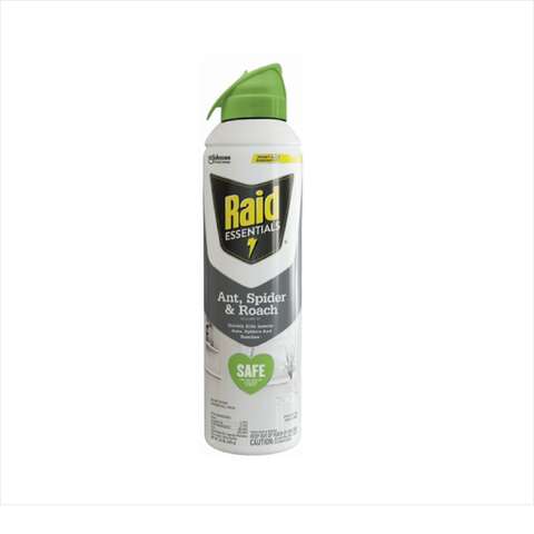 Raid Essentials Organic Insect Killer Aerosol 10 oz, Pack of 6