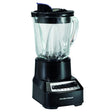 Hamilton Beach Wave Crusher Black Plastic Blender 40 oz 14 speed