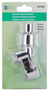 Boston Harbor B1105CP Swivel Ball Joint Shower Bracket, Plastic, Chrome, For: Handheld Shower Head