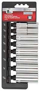 Vulcan TS1008 Socket Set, Chrome Vanadium Steel, Chrome