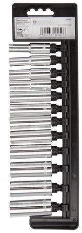 Vulcan TS1012MD Socket Set, Chrome Vanadium Steel, Chrome