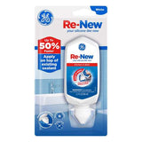 GE Re-New White Silicone Kitchen and Bath Caulk Sealant 2.7 oz, Pack of 6