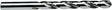 Irwin 60520 Jobber Drill Bit, 5/16 in Dia, 2-13/16 in OAL, Spiral Flute, 1-Flute, 5/16 in Dia Shank, Straight Shank