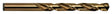 Irwin 63115 Jobber Drill Bit, 15/64 in Dia, 3-7/8 in OAL, Spiral Flute, 15/64 in Dia Shank, Cylinder Shank, Pack of 12