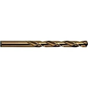 Irwin 63120 Jobber Drill Bit, 5/16 in Dia, 4-1/2 in OAL, Spiral Flute, 5/16 in Dia Shank, Cylinder Shank, Pack of 6