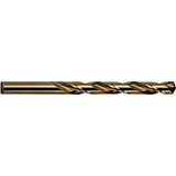 Irwin 63120 Jobber Drill Bit, 5/16 in Dia, 4-1/2 in OAL, Spiral Flute, 5/16 in Dia Shank, Cylinder Shank, Pack of 6
