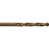 Irwin 63121 Jobber Drill Bit, 21/64 in Dia, 4-5/8 in OAL, Spiral Flute, 21/64 in Dia Shank, Cylinder Shank, Pack of 6