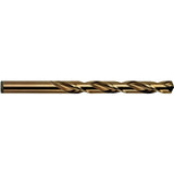 Irwin 63122 Jobber Drill Bit, 11/32 in Dia, 4-3/8 in OAL, Spiral Flute, 11/32 in Dia Shank, Cylinder Shank, Pack of 6