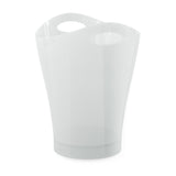 Umbra Garbino 2.25 gal White Plastic Contemporary Wastebasket