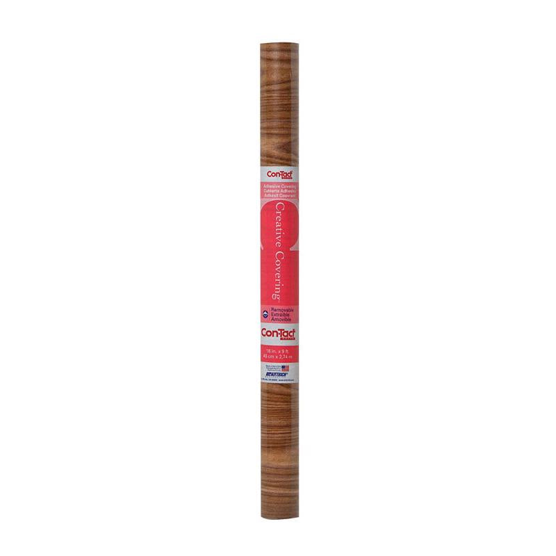 Con-Tact Creative Covering 9 ft. L X 18 in. W Light Oak Wood Grain Shelf Liner, Pack of 12