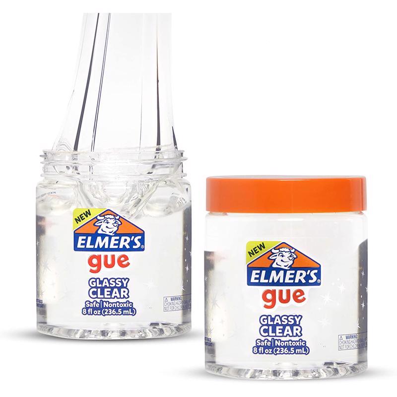 Elmer's Gue Glassy Slime 1 pk, Pack of 2
