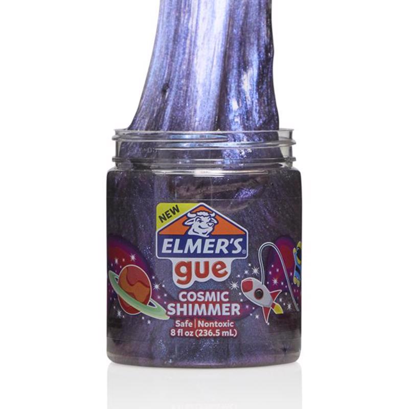 Elmer's Gue Cosmic Shimmer Slime 1 pk, Pack of 2