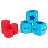 Spin Master Giant Edition Left Center Right Game Multicolored 27 pc, Pack of 2