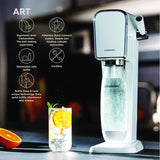 SodaStream ART Machine White 1 L Soda Maker 1 pk, Pack of 2