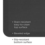 Gel Pro 20 in. W X 30 in. L Charcoal Polyurethane Foam Anti-Fatigue Mat