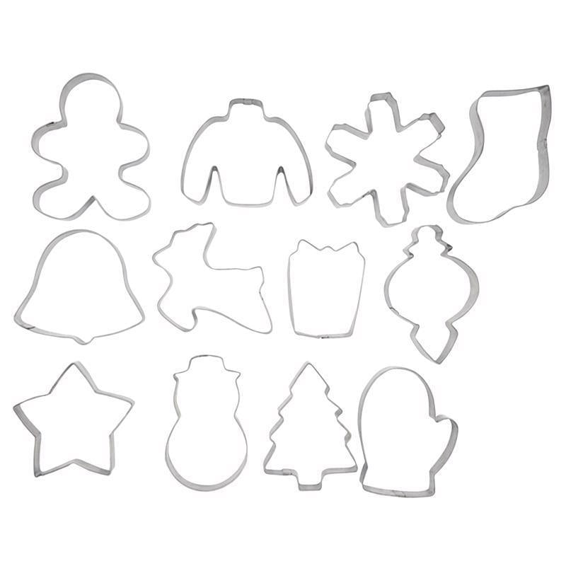 Handstand Kitchen Winter Wonderland Gnome Cookie Cutter Set 12 pc