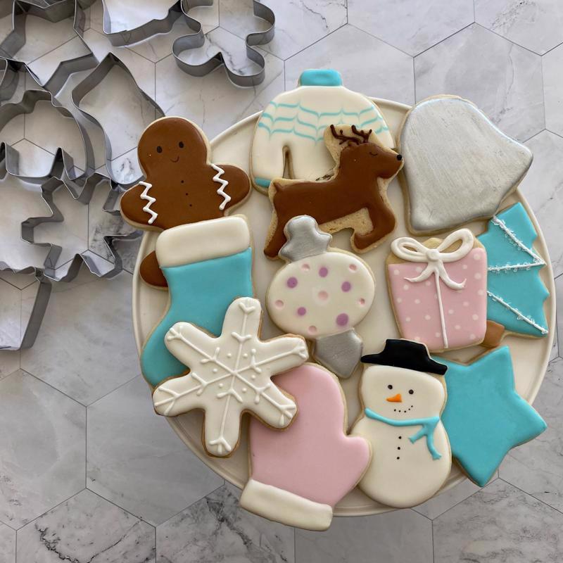 Handstand Kitchen Winter Wonderland Gnome Cookie Cutter Set 12 pc