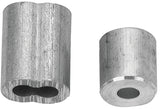 Campbell B7675444 Cable Ferrule and Stop Set, 3/16 in Dia Cable, Aluminum