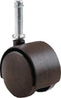 Shepherd Hardware 9674 Swivel Caster, 2 in Dia Wheel, Nylon Wheel, Black, 75 lb, Pack of 6