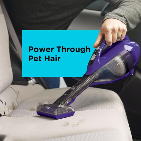 Black+Decker Dustbuster Advanced Clean Pet Bagless Cordless Standard Filter Hand Vacuum