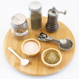 Totally Bamboo TB Home Brown 1 in. H X 10 in. D Bamboo Lazy Susan, Pack of 6