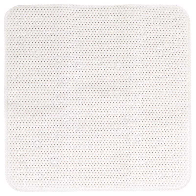 Duck Softex 21 in. L X 21 in. W White Polyester Bath Mat Latex Free
