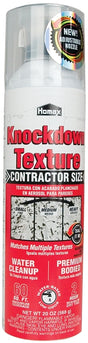 Homax 4065-06 Knock Down Wall Texture, Liquid, Solvent, Gray/White, 20 oz Can