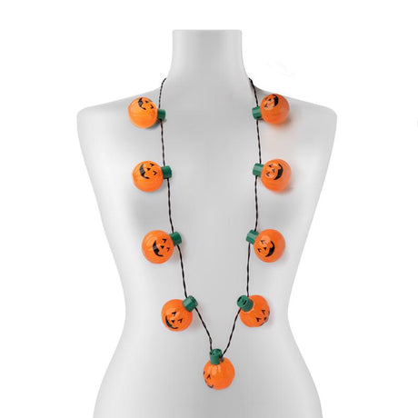 Spooky Lites LED Flashing Halloween Necklace 1 pk, Pack of 24