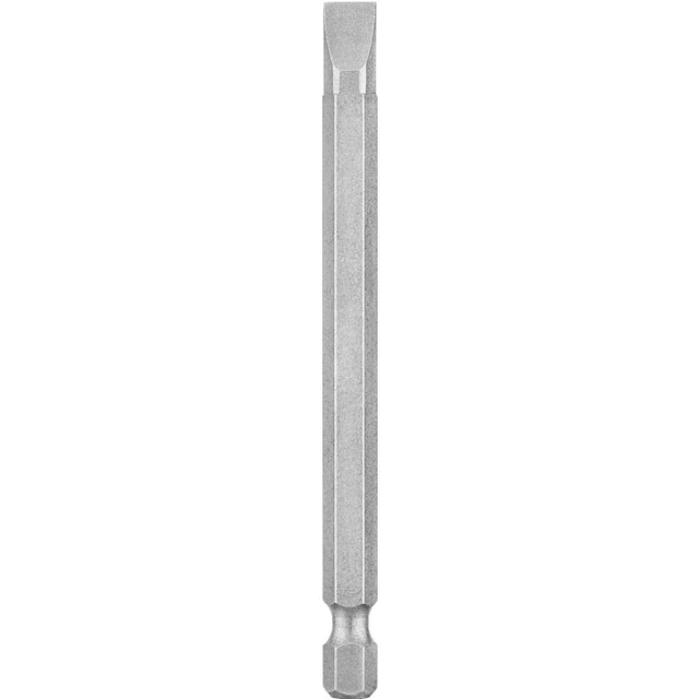 DEWALT DW2040 Power Bit, #10 Drive, Slotted Drive, 1/4 in Shank, Hex Shank, 3-1/2 in L, Tool Steel